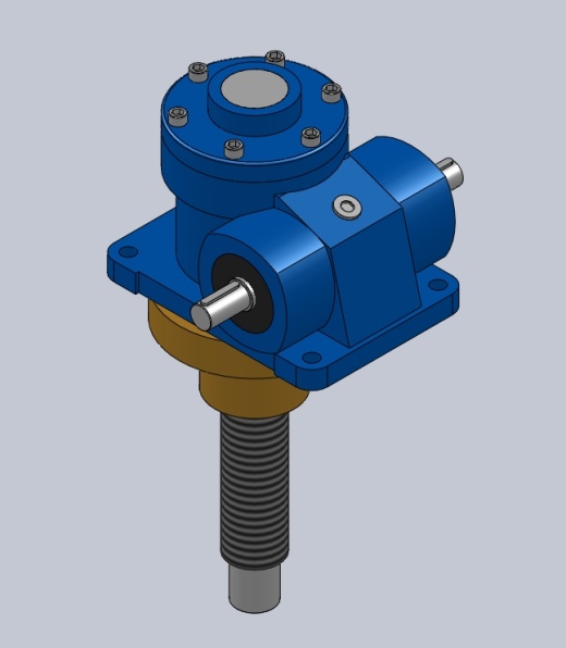 HK40T Ⅱ结构蜗轮丝杆升降机[HK40T-12-2-B-Ⅰ-300-X-C]缩略图